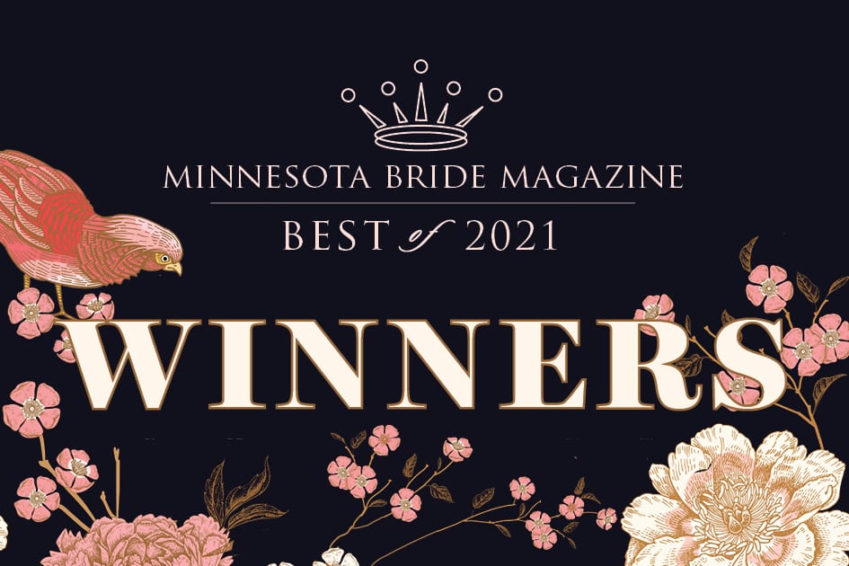 Minnesota Bride magazine’s Best Winery Venue 2020 and 2021