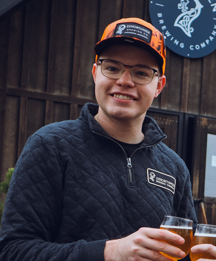 Taproom manager at 22 Northmen Brewing Co.