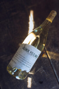Bottle of Grüner Veltliner 