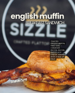 english muffin sandwich