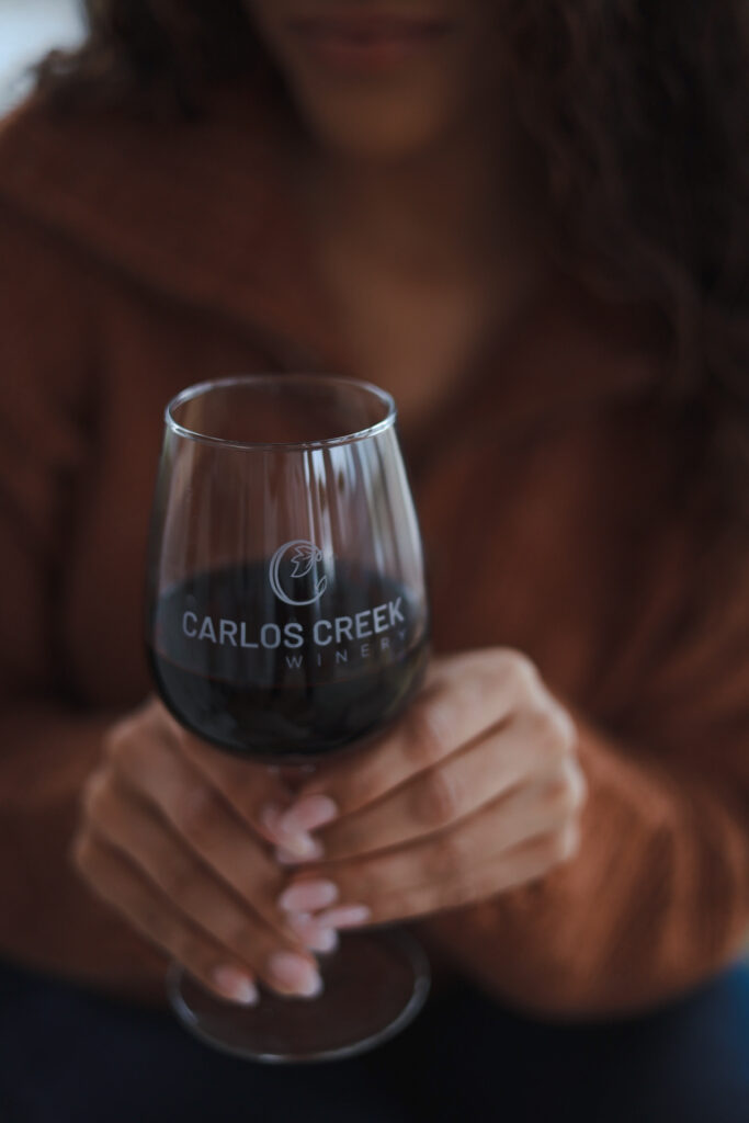red wine glass