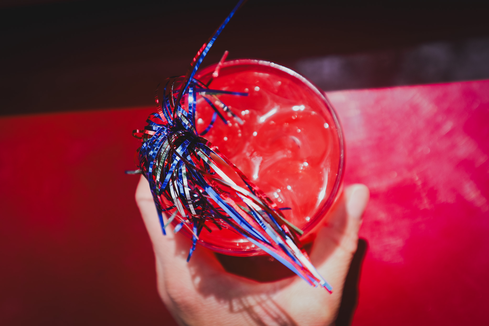 red white and blue cocktail