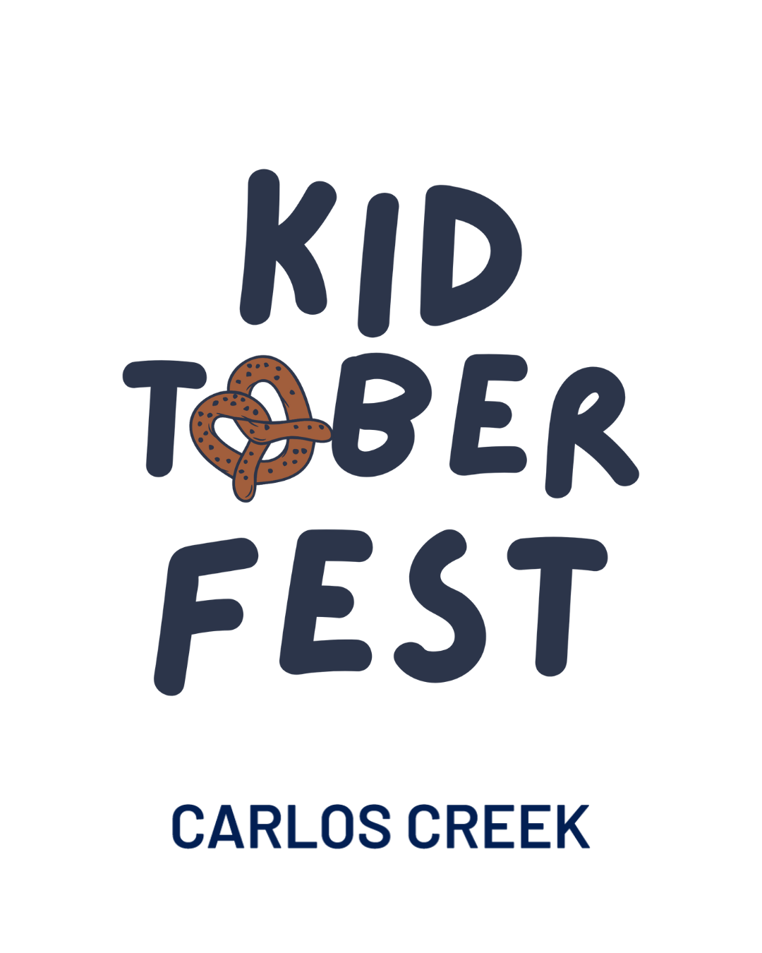 kidtoberfest fall festival logo at carlos creek