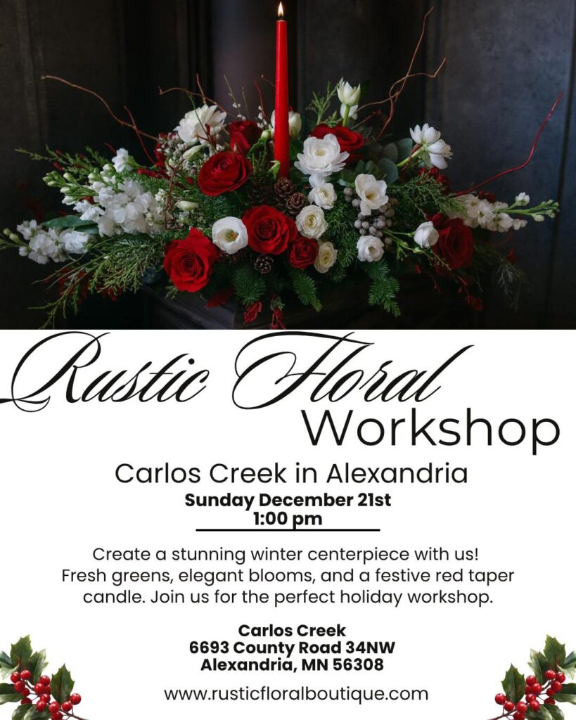 winter centerpiece workshop