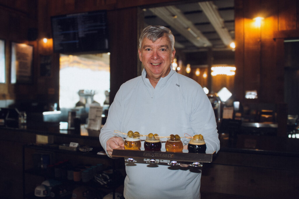 beer & olive pairing at 22 Northmen Brewing Co