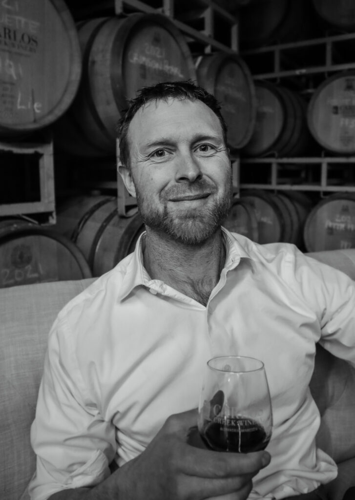 Carlos Creek Winery Head Winemaker Russ Funk