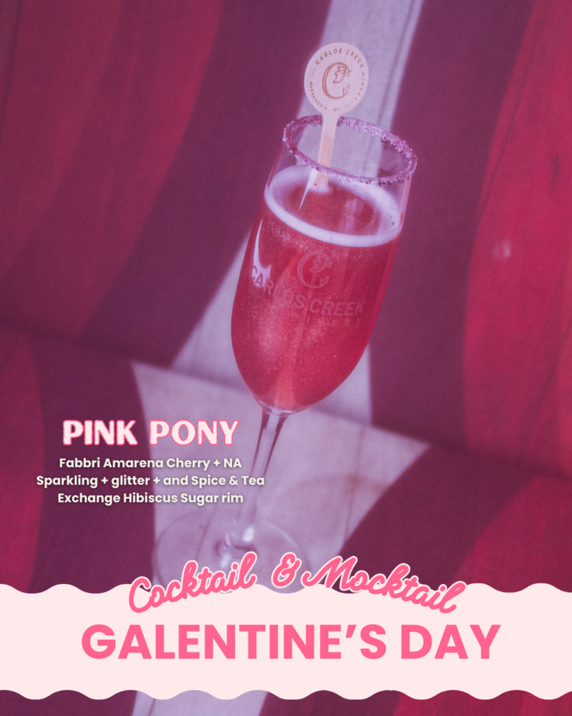 galentine's cocktail at carlos creek 