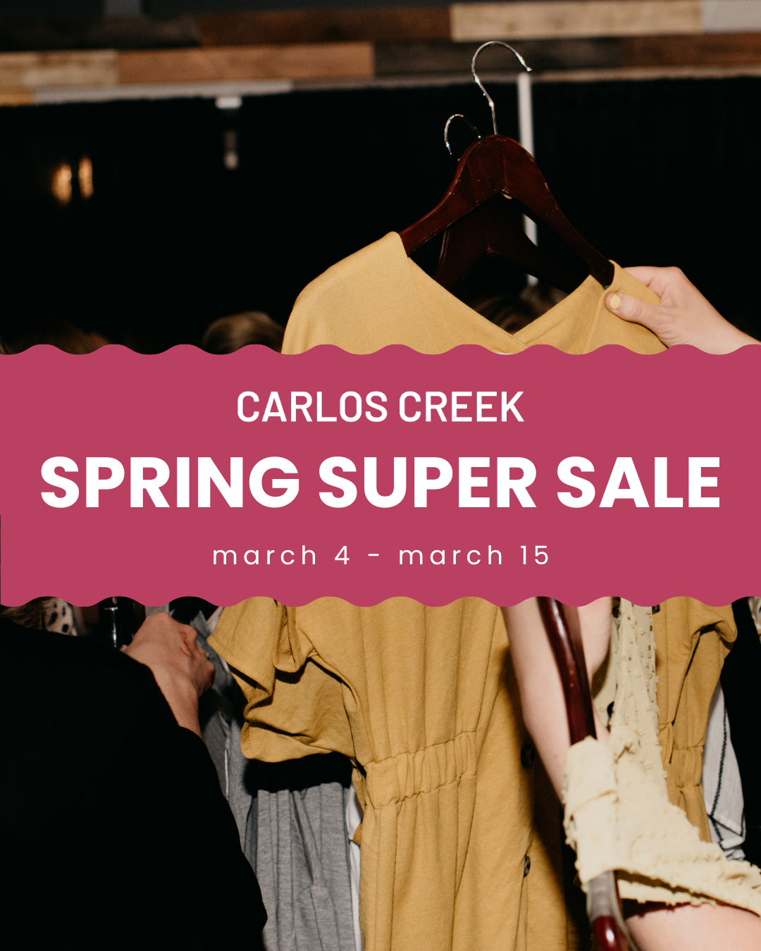 Spring Super Sale