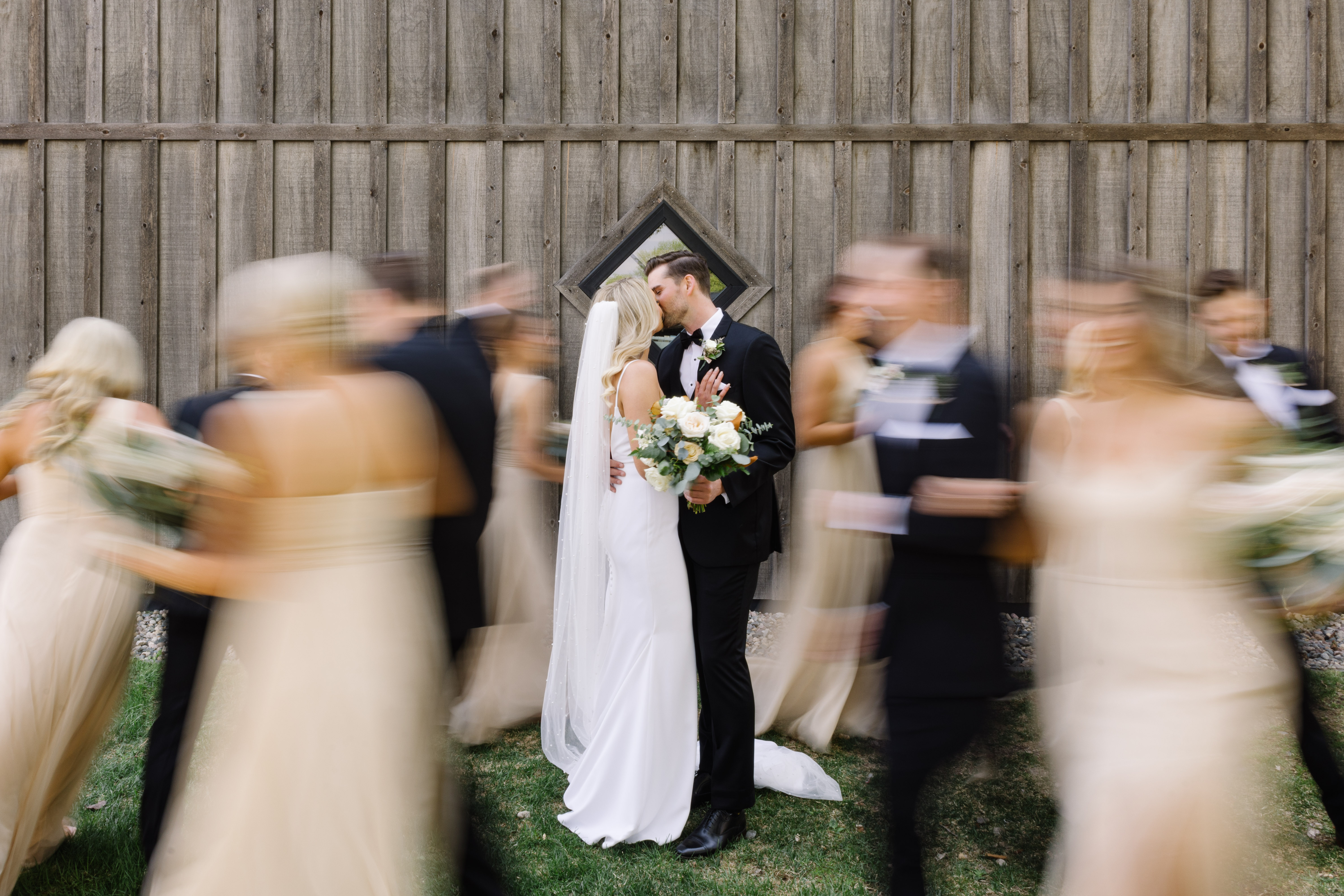 Wedding party at Carlos Creek in Alexandria, MN