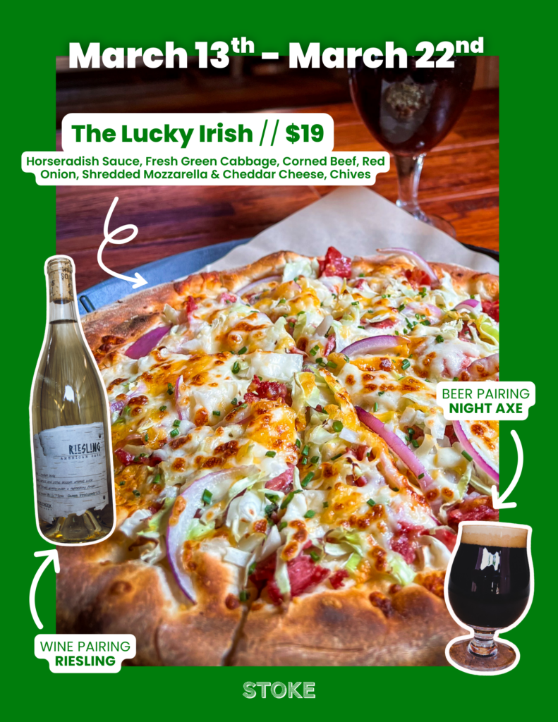 The Lucky Irish Pizza at Carlos Creek
