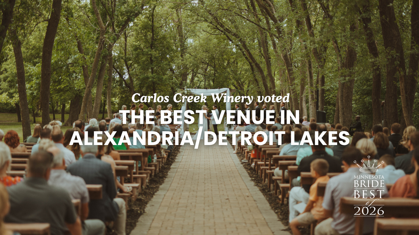 Carlos Creek Winery is the Best Alexandria/Detroit Lakes Area Venue