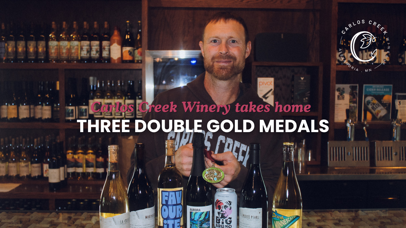 Minnesota Family-Owned Winery takes home three Double Gold Medals